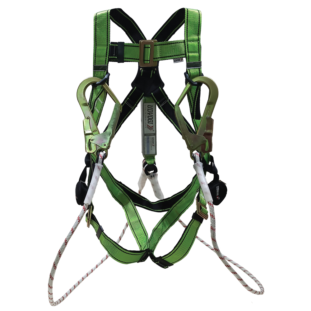 DOUBLE LANYARD SAFETY HARNESS - UDYOGI ECO1 PLUS 