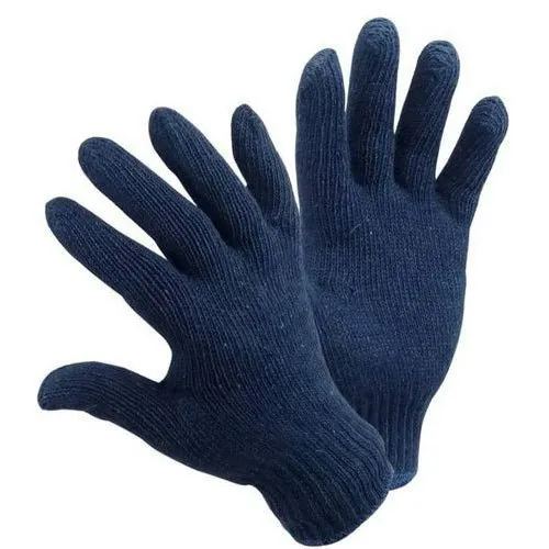 COTTON KNITTED HAND GLOVES 