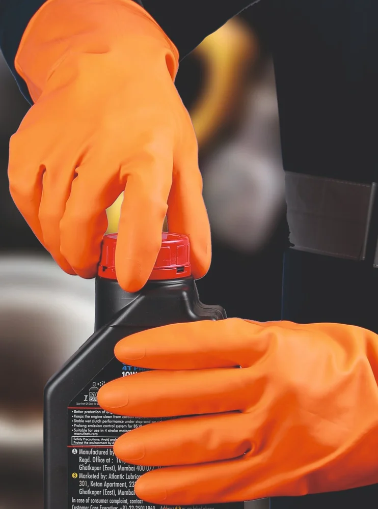 RUBBER HAND GLOVES - NOVA 