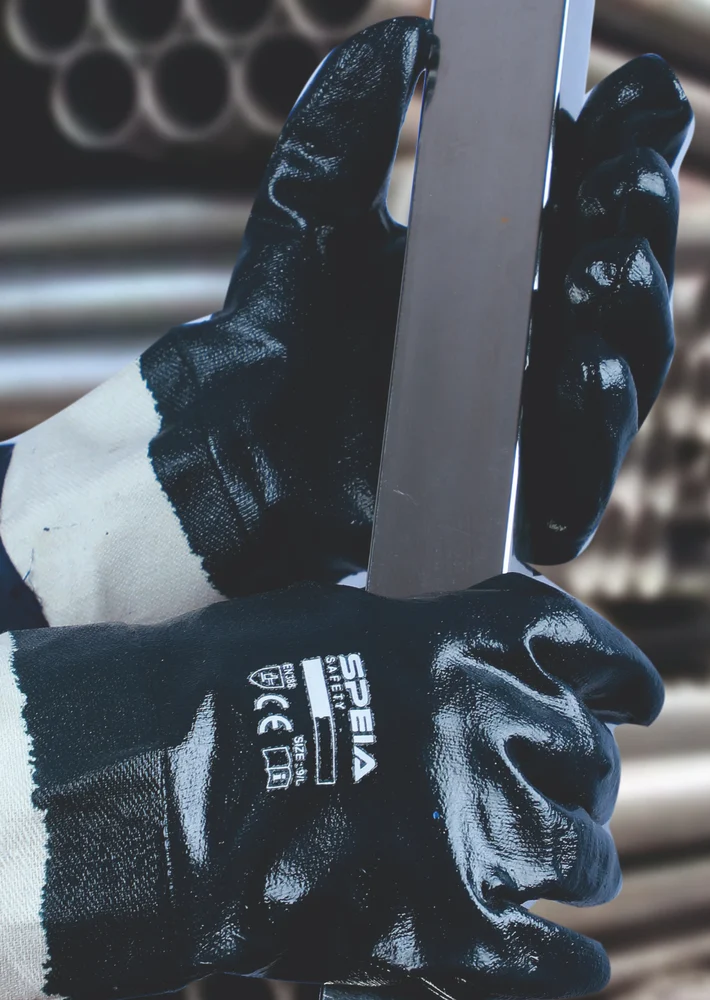 NITRILE DIPPED HAND GLOVES - SPEIA 