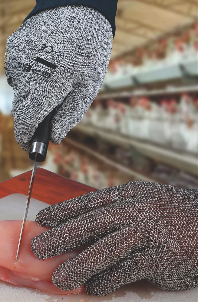 STAINLESS STEEL MESH GLOVES 