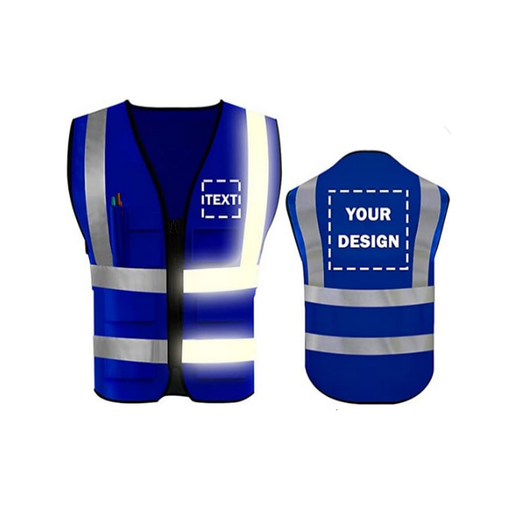 CUSTOMIZED SAFETY JACKET WITH LOGO