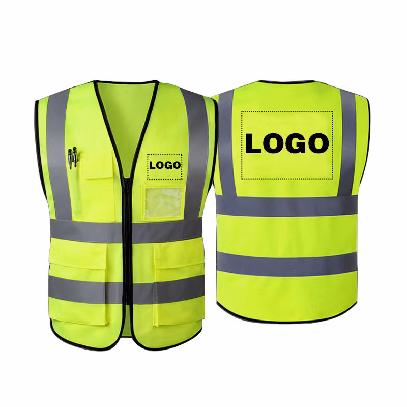 CUSTOMIZED SAFETY JACKET WITH LOGO